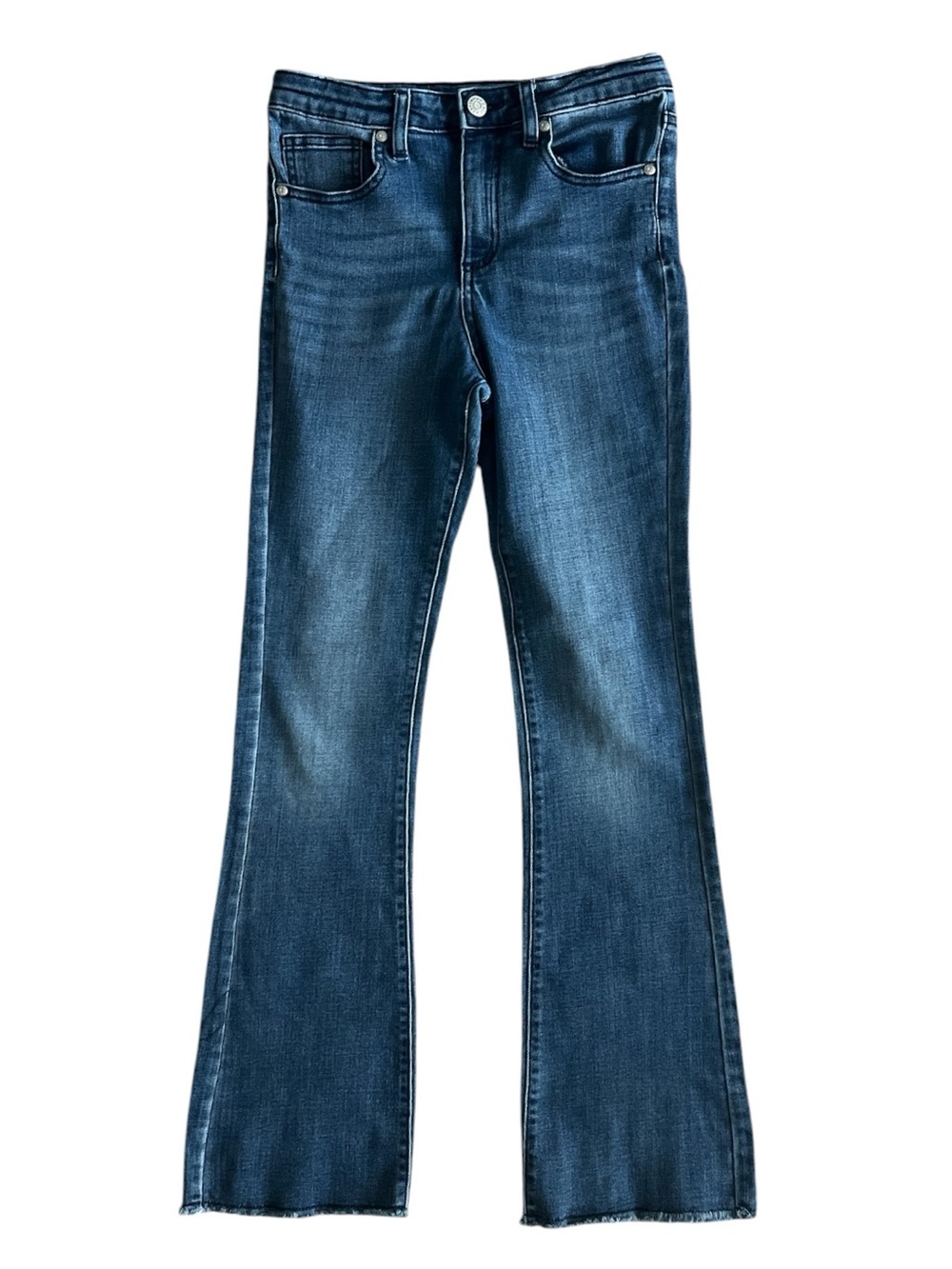 Epic Threads Kids Dark Blue Flare Jeans Size 12